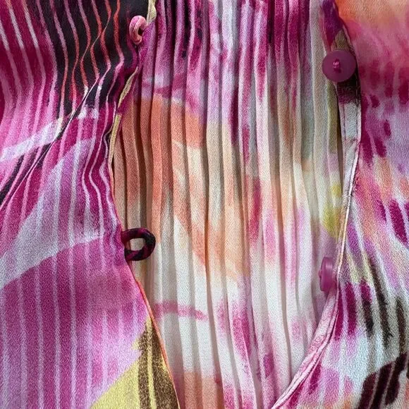 East 5th Multicolor Floral Ruffle Blouse - Picture 5 of 10